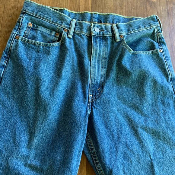 Levi’s 550 High Rise Jeans Straight Leg Mom Denim - Picture 5 of 10